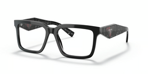 1AB08N - Black with Clear Blue-violet Light Filter Lenses