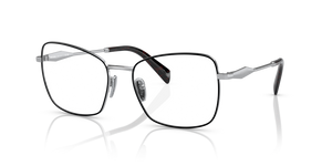 1AB1O1 - Black/Silver with Clear Lenses