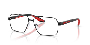 1AB1O1 - Black with Clear Lenses