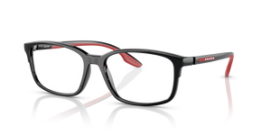 1AB1O1 - Black with Clear Lenses