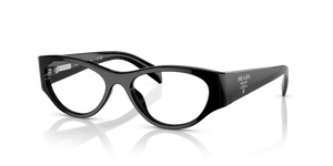 1AB1O1 - Black with Clear Lenses