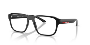 1AB1O1 - Black with Clear Lenses