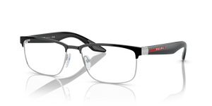 1AB1O1 - Black with Clear Lenses
