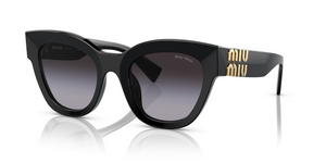 1AB5D1 - Black with Gradient Grey Lenses