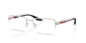 1BC1O1 - Silver with Clear Lenses