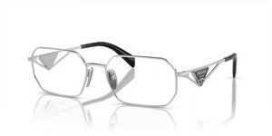 1BC1O1 - Silver with Clear Lenses