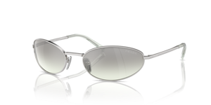 1BC80G - Silver with Light Green Silver Gradient Lenses