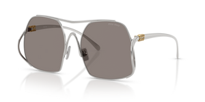 1BC80Q - Silver with Dark Grey Lenses