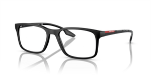 1AB1O1 - Black with Clear Lenses