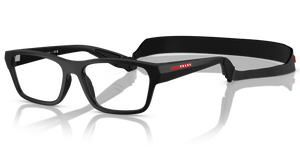 1BO1O1 - Matte Black with Clear Lenses