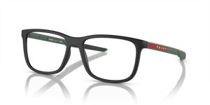 1BO1O1 - Matte Black with Clear Lenses