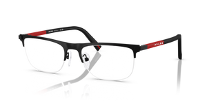 1BO1O1 - Matte Black with Clear Lenses