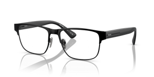 1BO1O1 - Matte Black with Clear Lenses