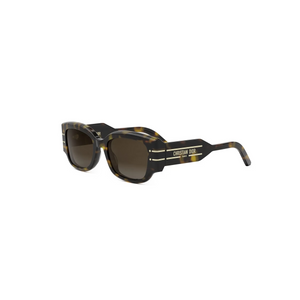 20F1 - Shiny Havana with Brown Gradient Lenses
