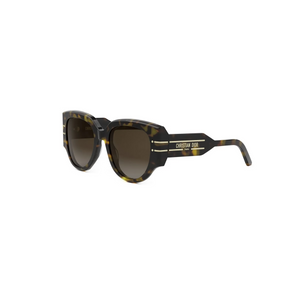 20F1 - Shiny Havana with Brown Gradient Lenses
