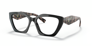 21B1O1 - Black with Clear Lenses
