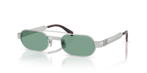 21M40Y - Ancient Silver with Green Lenses