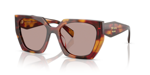 22A20I - Poppy Tortoise with Light Purple Brown Lenses