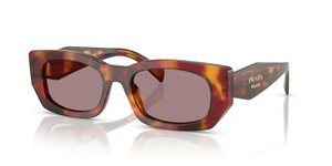 22A20I - Poppy Tortoise with Light Purple Brown Lenses