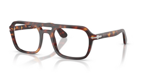 24 - Havana with Clear Lenses
