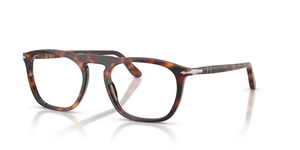 24 - Havana with Clear Lenses