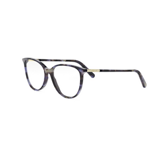 2400 - Shiny Havana with Clear Lenses