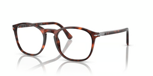 24 - Havana with Clear Lenses
