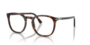 24 - Havana With Clear Lenses