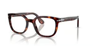 24 - Havana with Clear Lenses