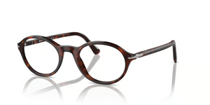 24 - Havana with Clear Lenses