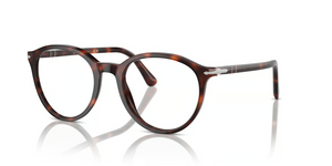 24 - Havana with Clear Lenses