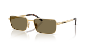 24J90F - Satin Gold with Light Brown Lenses