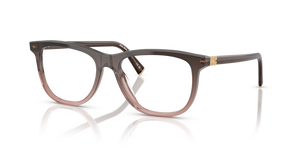 25C1O1 - Bordeaux Gradient with Clear Lenses