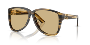 25E1OR - Striped Loden with Yellow Lenses