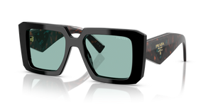 26B40K - Black with Petrol Green Lenses