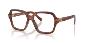 26E1O1 - Striped Tobacco with Clear Lenses