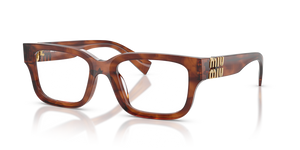 26E1O1 - Striped Tobacco with Clear Lenses