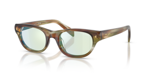 27J20X - Striped Fall with Champagne Flash Bio Lenses