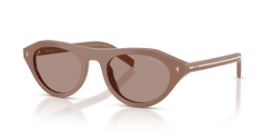 28D02T - Pecan with Brown Lenses