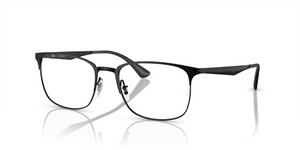 2904 - Black with Clear Lenses
