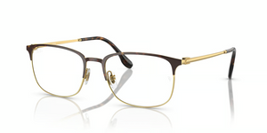 2945 - Havana On Gold with Clear Lenses
