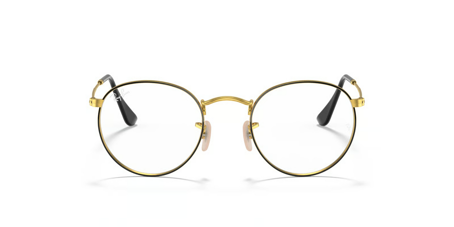 Ray-Ban Optical RX3447V Round Metal Eyeglasses