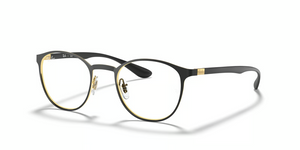 2994 - Black On Gold with Clear Lenses