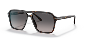 2AU09G - Havana with Polarized Grey Gradient Lenses