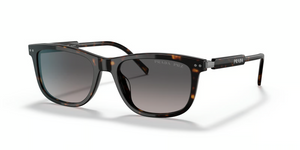 2AU09G - Havana with Polarized Grey Gradient Lenses