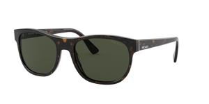 2AU0B2 - Havana with Green Lenses