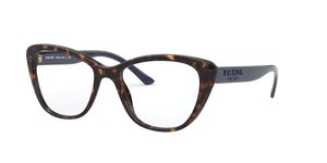 2AU1O1 - Havana with Clear Lenses