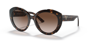 2AU6S1 - Havana with Brown Gradient Lenses