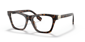 3002 - Dark Havana with Clear Lenses