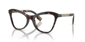 3002 - Dark Havana with Clear Lenses
